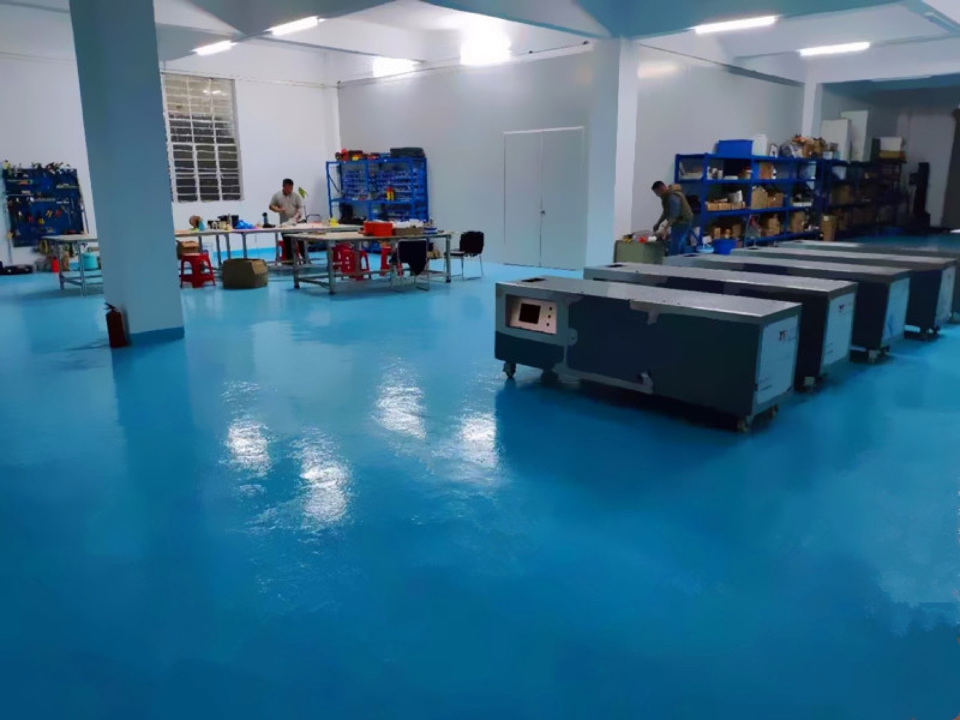 Zhigong soap-equipment factory floor